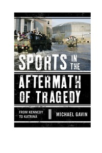 Omslagafbeelding: Sports in the Aftermath of Tragedy 9780810887008