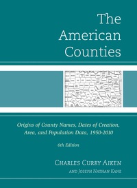 表紙画像: The American Counties 6th edition 9780810887619