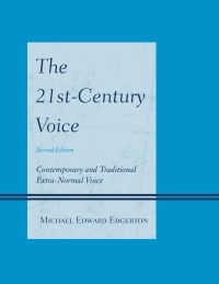 Omslagafbeelding: The 21st-Century Voice 2nd edition 9780810888401