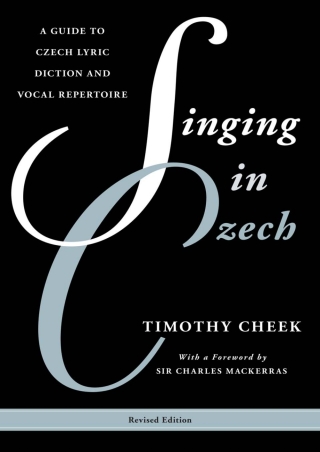 Omslagafbeelding: Singing in Czech 9780810888777