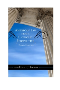 Imagen de portada: American Law from a Catholic Perspective 9780810889170