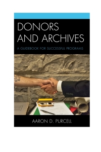 Cover image: Donors and Archives 9780810893238