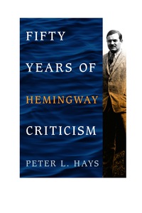 Imagen de portada: Fifty Years of Hemingway Criticism 9780810892835