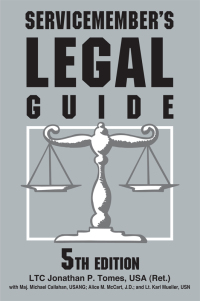 Cover image: Servicemember's Legal Guide 5th edition 9780811732321