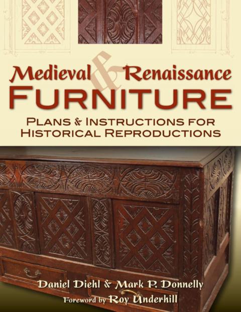 Medieval & Renaissance Furniture: Plans & Instructions for Historical Reproductions - FULL INSTANT DOWNLOAD | PDF DOCX EPUB