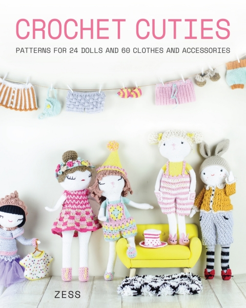 Crochet Cuties: Patterns for 24 Dolls and 60 Clothes and Accessories - FULL INSTANT DOWNLOAD | PDF DOCX EPUB