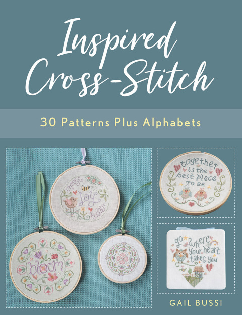 Inspired Cross-Stitch: 30 Patterns plus Alphabets - FULL INSTANT DOWNLOAD | PDF DOCX EPUB