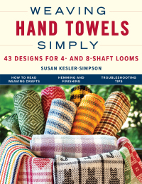 Cover image: Weaving Hand Towels Simply 9780811772860