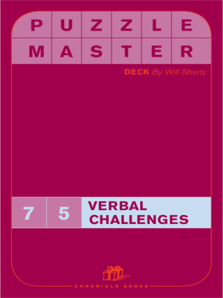 Imagen de portada: Puzzlemaster Deck: 75 Verbal Challenges 9780811852999