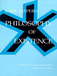 表紙画像: Philosophy of Existence 9780812210101