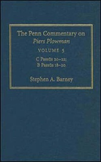 Titelbild: The Penn Commentary on Piers Plowman, Volume 5 9780812239218
