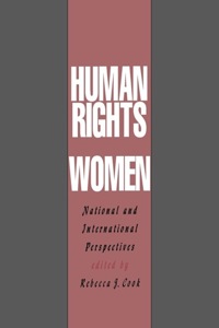 Titelbild: Human Rights of Women 9780812215380