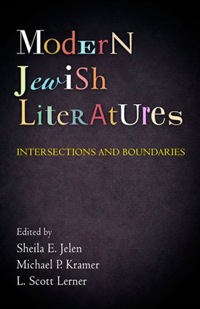 Omslagafbeelding: Modern Jewish Literatures 9780812242720