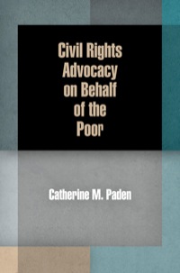 Titelbild: Civil Rights Advocacy on Behalf of the Poor 9780812222678