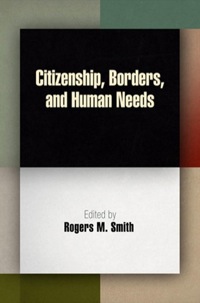 Titelbild: Citizenship, Borders, and Human Needs 9780812222692