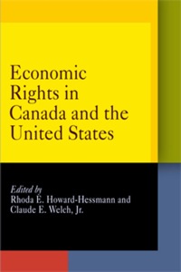 Cover image: Economic Rights in Canada and the United States 9780812220933