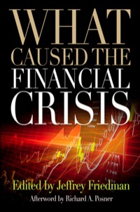 Omslagafbeelding: What Caused the Financial Crisis 9780812221183