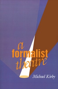 Cover image: A Formalist Theatre 9780812213348