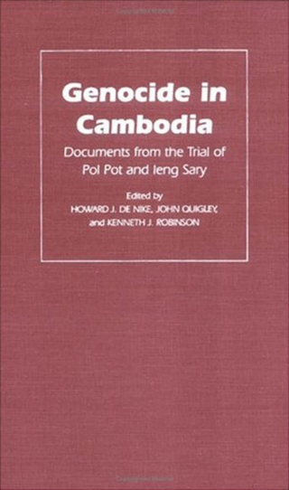 Cover image: Genocide in Cambodia 9780812235395