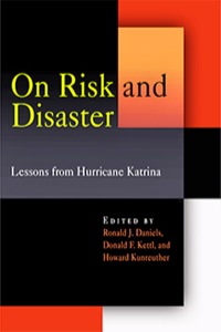 Cover image: On Risk and Disaster 9780812219593