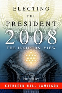 Imagen de portada: Electing the President, 2008 9780812220964