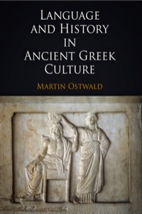 Omslagafbeelding: Language and History in Ancient Greek Culture 9780812241495