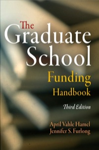 Imagen de portada: The Graduate School Funding Handbook 3rd edition 9780812221695