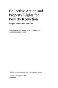 Imagen de portada: Collective Action and Property Rights for Poverty Reduction 9780812243925