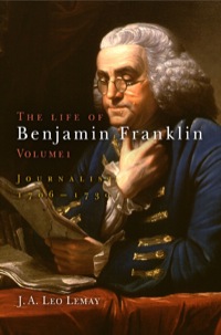 Omslagafbeelding: The Life of Benjamin Franklin, Volume 1 9780812238549