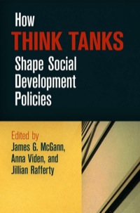 صورة الغلاف: How Think Tanks Shape Social Development Policies 9780812246018