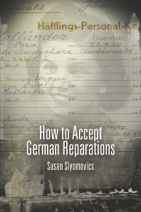 Imagen de portada: How to Accept German Reparations 9780812223491