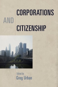 Cover image: Corporations and Citizenship 9780812246025