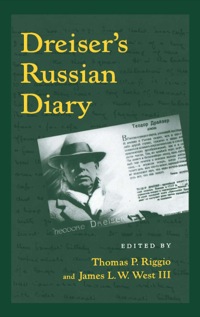 Imagen de portada: Dreiser's Russian Diary 9780812280913