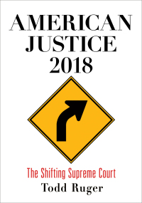 Titelbild: American Justice 2018 9780812250855