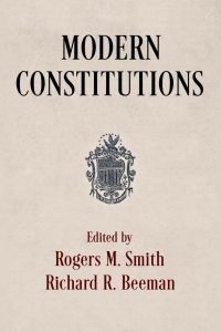 Imagen de portada: Modern Constitutions 9780812252347