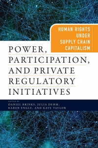 صورة الغلاف: Power, Participation, and Private Regulatory Initiatives 9780812253313