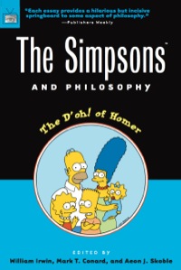 Imagen de portada: The Simpsons and Philosophy 9780812694338