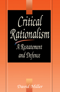 Titelbild: Critical Rationalism 9780812691986