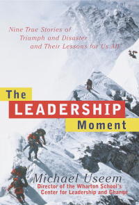 Cover image: The Leadership Moment 9780812929355
