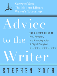 Cover image: Advice to the Writer 9780375755583