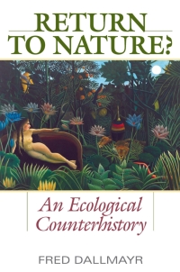 Cover image: Return to Nature? 9780813134338