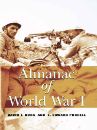 Imagen de portada: Almanac of World War I 9780813120720