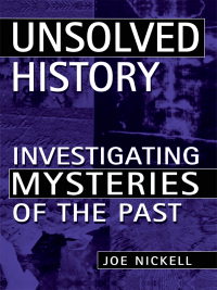 Titelbild: Unsolved History 9780813191379
