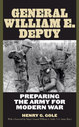 Imagen de portada: General William E. DePuy 9780813125008