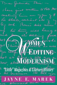 Titelbild: Women Editing Modernism 1st edition 9780813119373