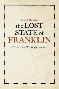 Cover image: The Lost State of Franklin 9780813125213