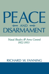 Titelbild: Peace And Disarmament 9780813118789