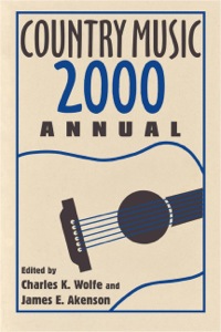 صورة الغلاف: Country Music Annual 2000 9780813109893