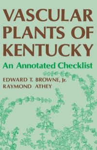 Imagen de portada: Vascular Plants Of Kentucky 9780813116754