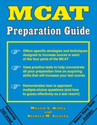 Imagen de portada: MCAT Preparation Guide 9780813108476